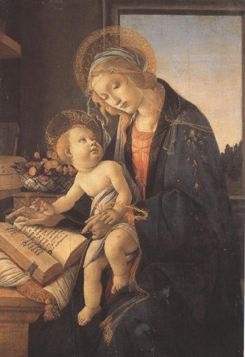 Sandro Botticelli Madonna and child or Madonna of the Bood (mk36) oil painting image